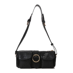 Women's Small Leather Messenger Bag Crossbody Shoulder Tote