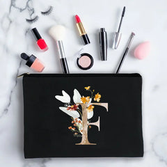 Flower Print Bridesmaid Makeup Bag Gift