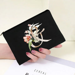 Flower Print Bridesmaid Makeup Bag Gift