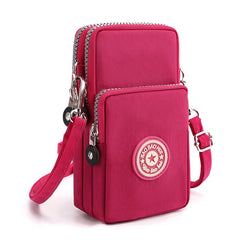 Nylon Crossbody Bag Small Shoulder Messenger Purse Lady Wallet