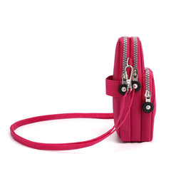 Nylon Crossbody Bag Small Shoulder Messenger Purse Lady Wallet