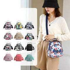 Waterproof Shoulder Messenger Bag for Women Mini Backpack