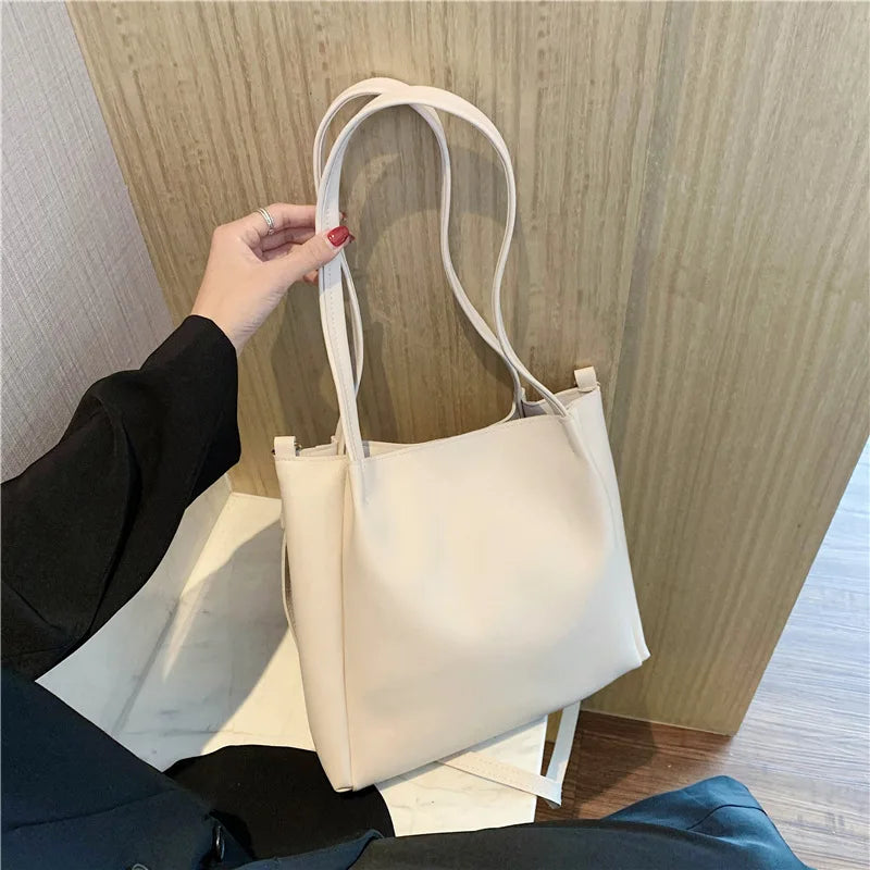Women's Large Capacity Shoulder Bag 2022 New Casual Crossbody Tote