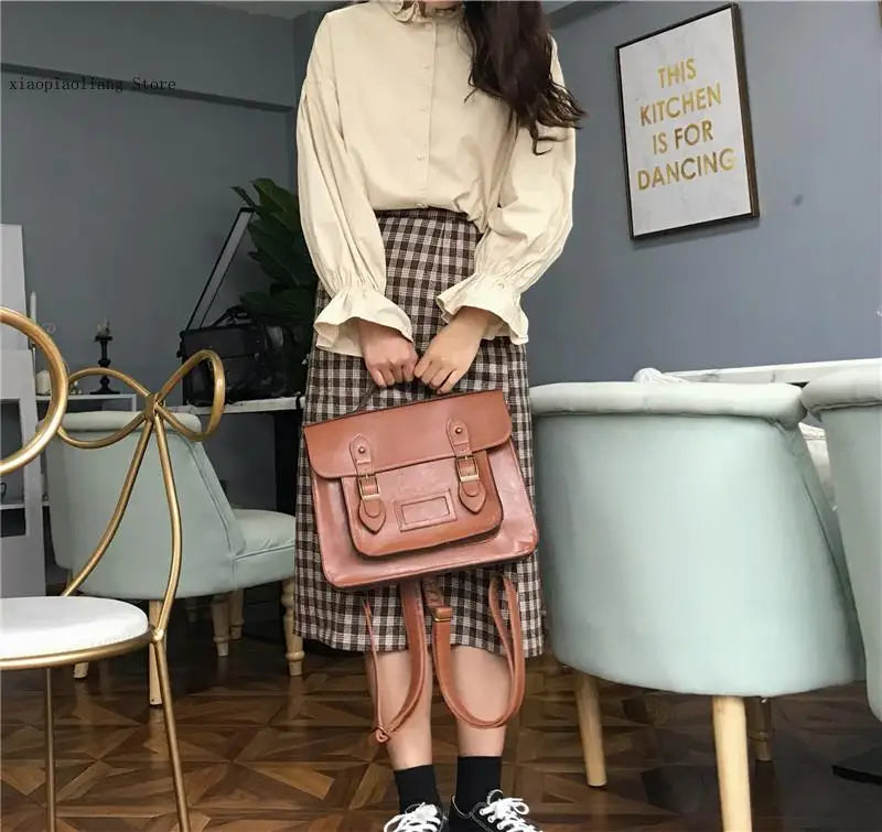 Female Shoulder Bag Women School Bag Ladies Totes Vintage Women Backpacks