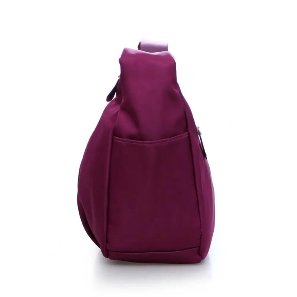 Waterproof Solid Women Large Capacity Crossbody Bags