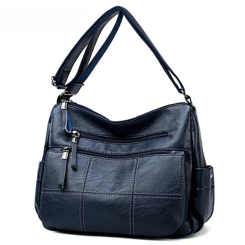 Stylish Soft Leather Women's Crossbody Bag