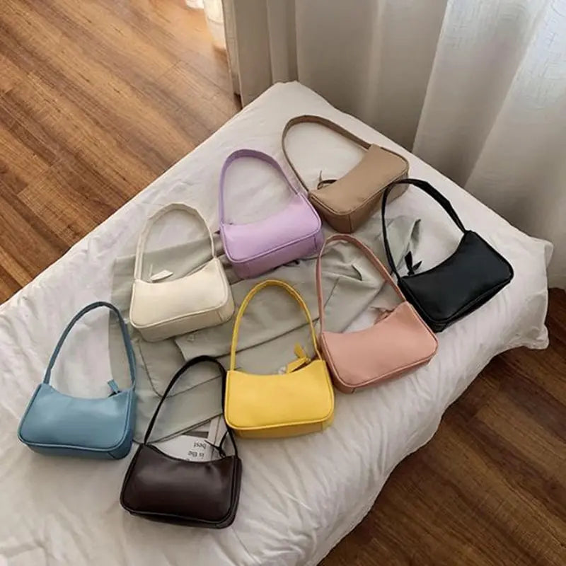 Women's Vintage Mini Shoulder Bag Retro Tote Handbag