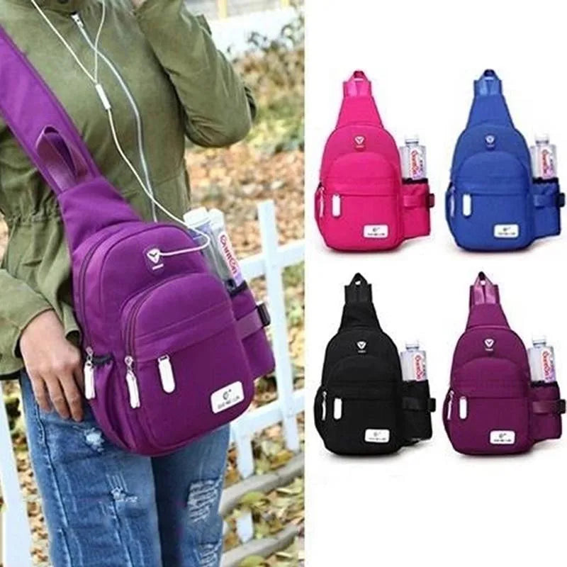 Women Waterproof Chest Pack for Outdoor Travel