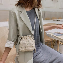 Small Fresh Flower Shoulder Bags for Women