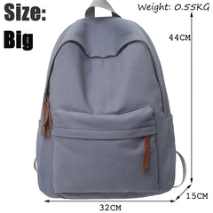 Female Teenager High Capacity Book Bag Girls Travel Laptop Men Backpack