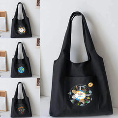 Female Travel Canvas Vest Bag Eco Handbag