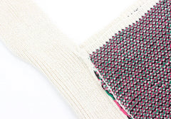 Vintage Crochet Slouchy Pouch Bag Soft Hobo Shoulder Bag