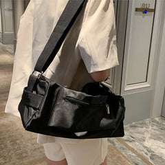 Women's Oxford Cloth Shoulder Bag Casual Large-Capacity Messenger Bag