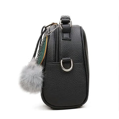 Women's Shoulder Bag Crossbody Handbag Travel Hairball Bag