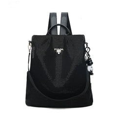 Women's Anti-theft Nylon Backpack