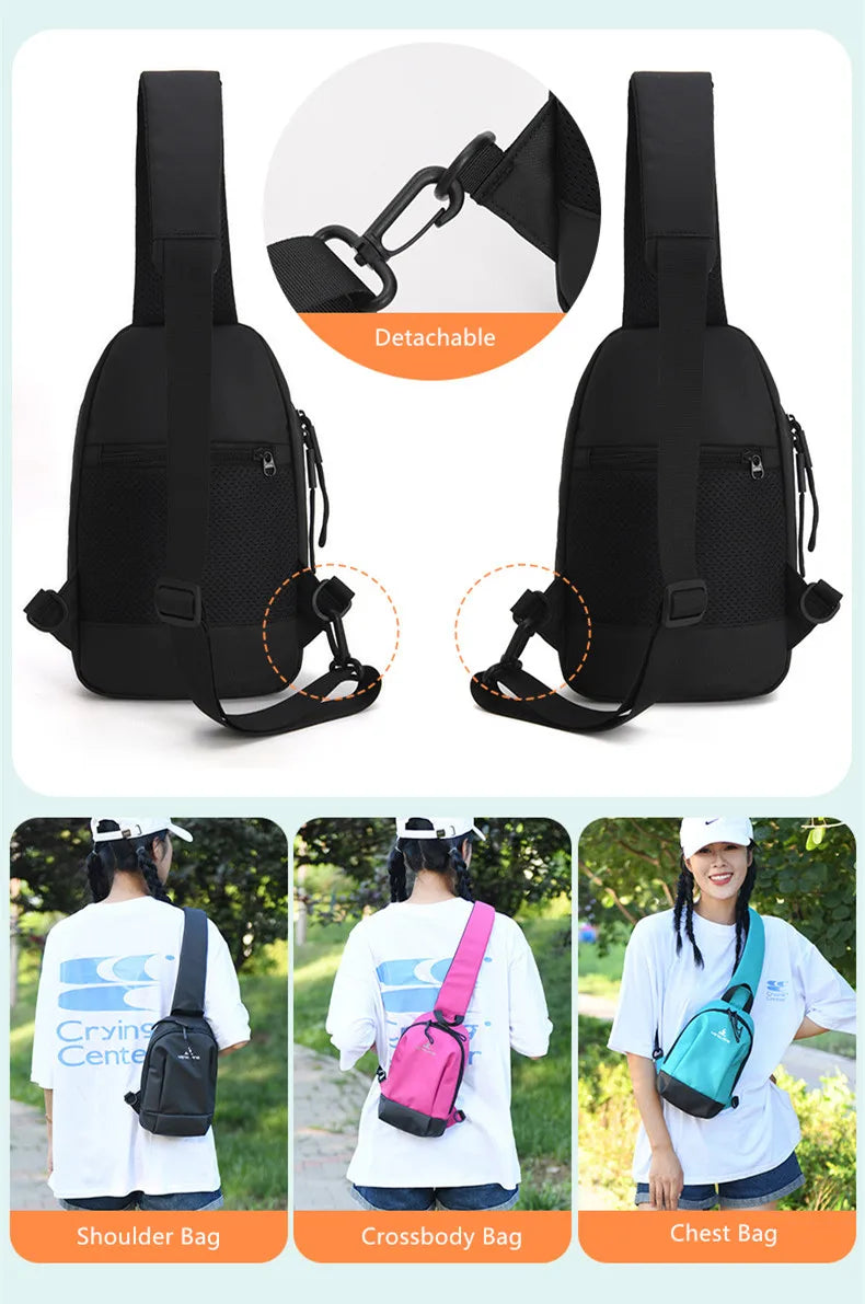 Women's Sports Shoulder Bag Crossbody Mini Messenger Phone Bag