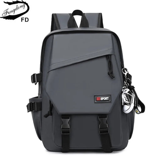 Teenage School Backpack for Boys Large Book Bag Waterproof Lightweight