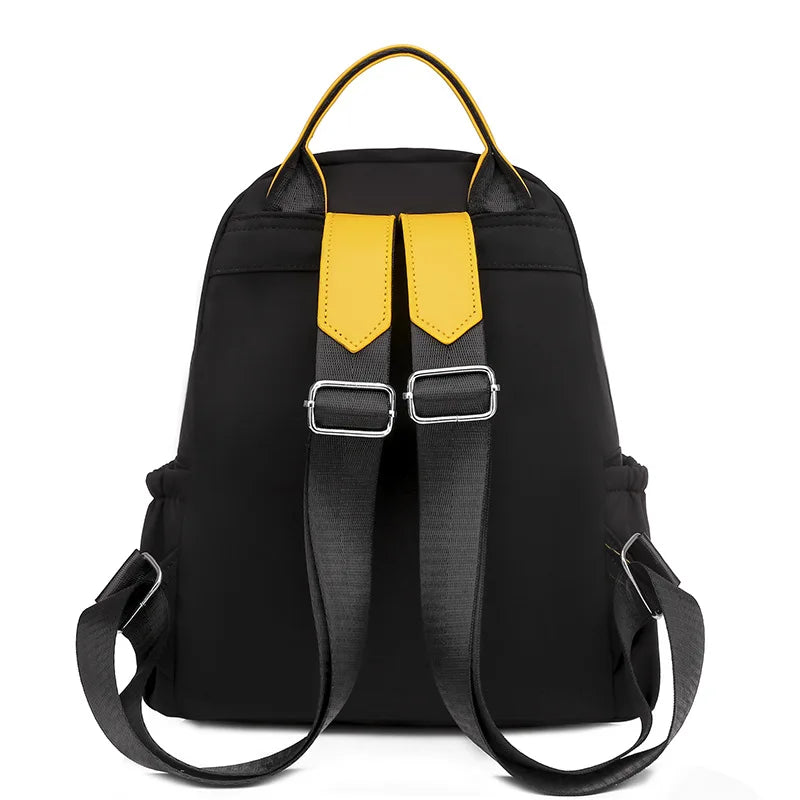 Yellow Mini Backpack Casual Sport Mobile Phone Book Bag