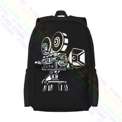 Vintage Film Camera Cinemascope Backpack