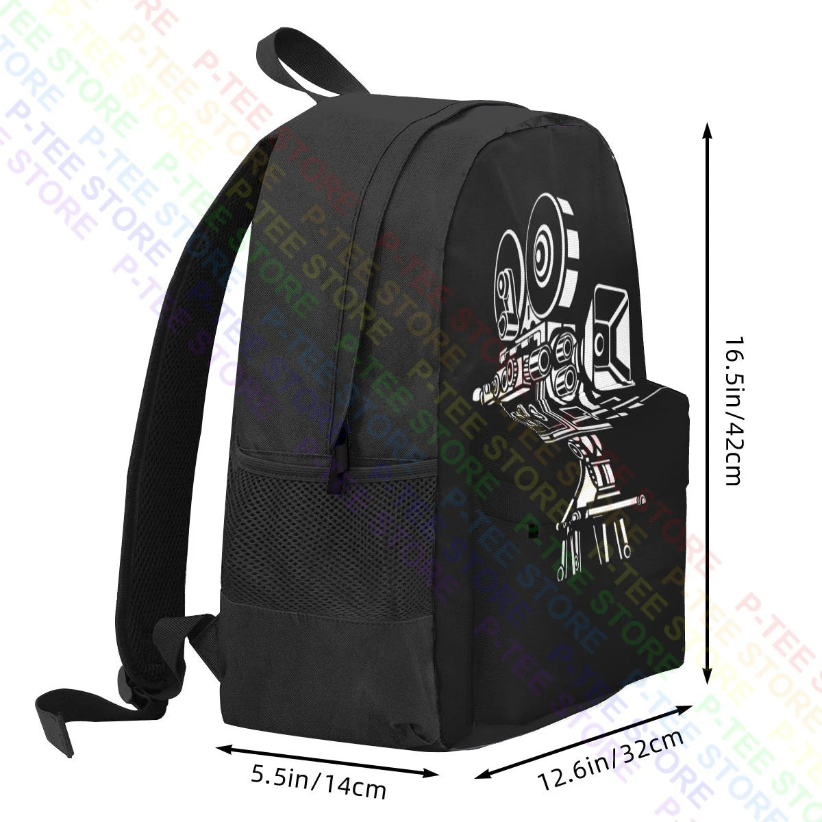 Vintage Film Camera Cinemascope Backpack