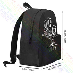 Vintage Film Camera Cinemascope Backpack
