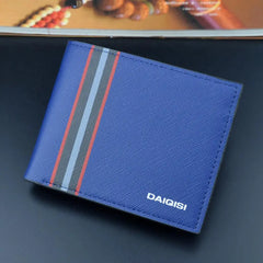 Men's Bi-fold Minimalist Wallet Soft and Abrasion Resistant
