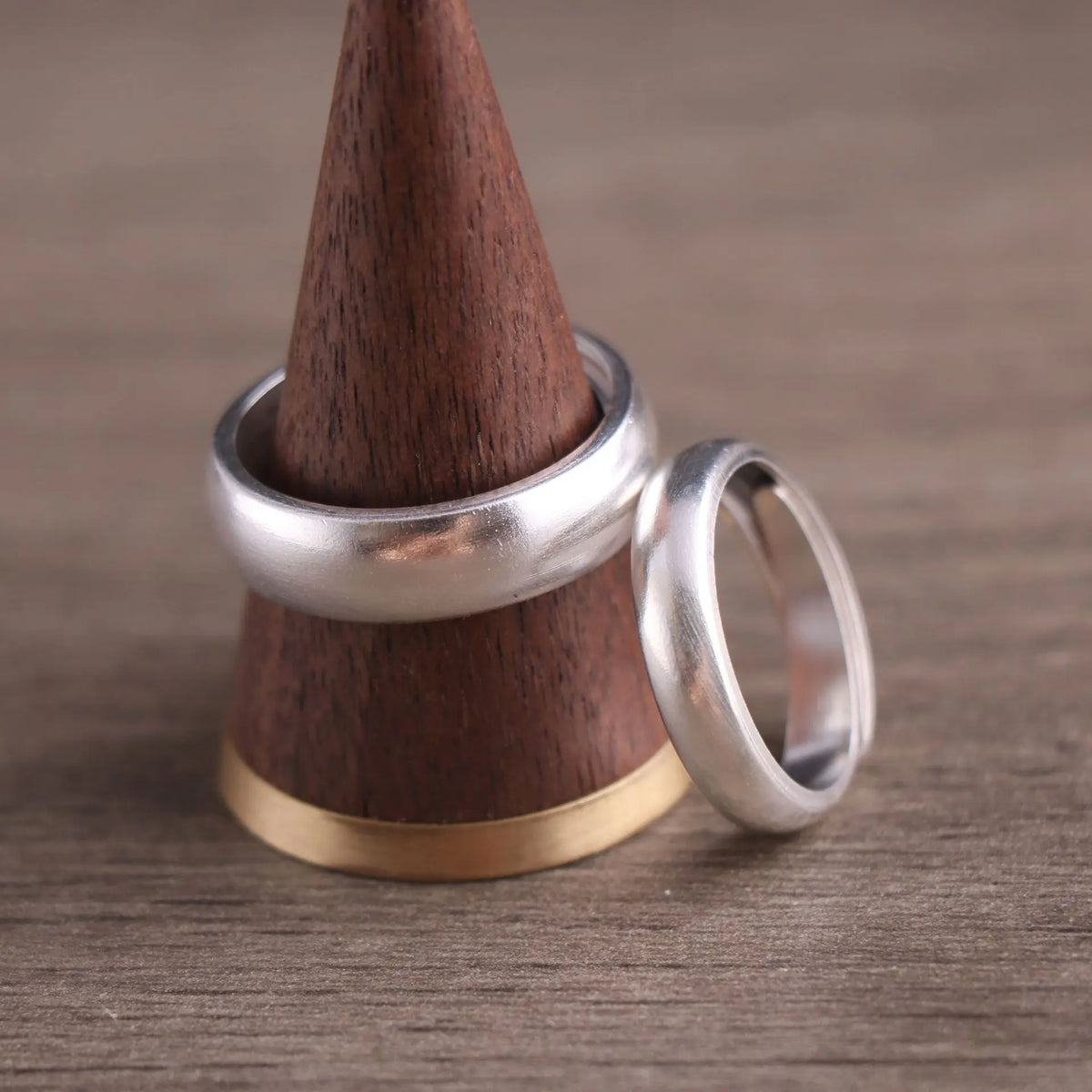 Ethnic Ancient Silver Ring 999 Sterling Silver Couple Holiday