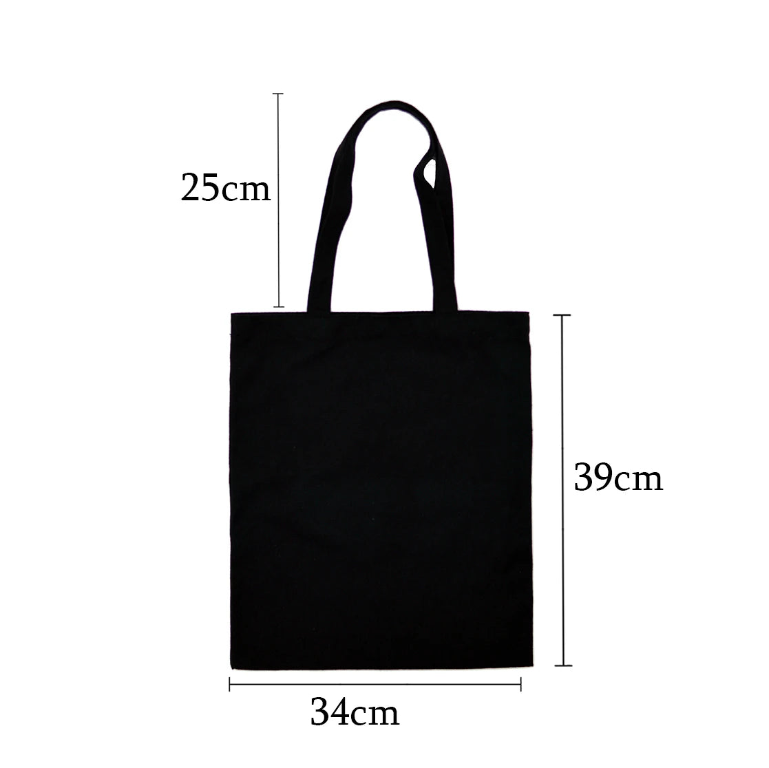 Coffee Print Canvas Shopping Tote Bag Mom Life Women Cotton Book Bags