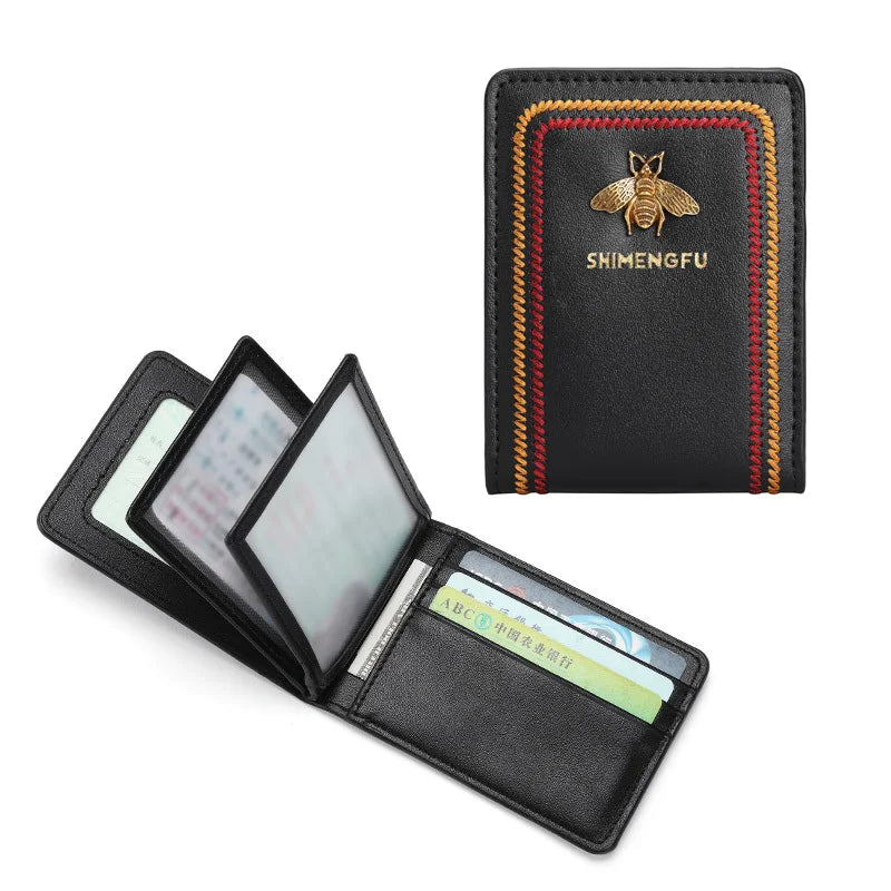 First Layer Cowhide Driver'S Driving Two-In-One Women'S Leather Case