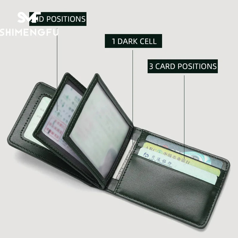 First Layer Cowhide Driver'S Driving Two-In-One Women'S Leather Case