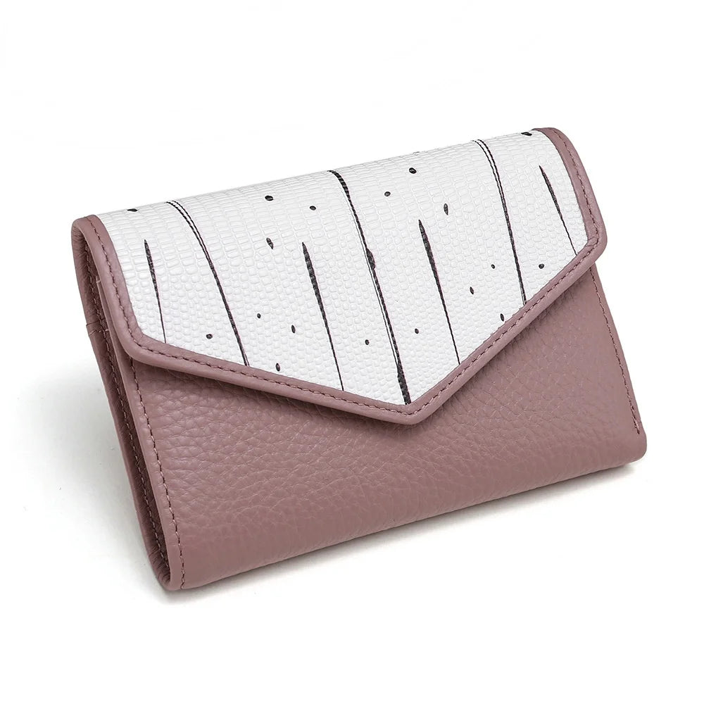 Genuine Leather Women Wallet Cardholder Purse