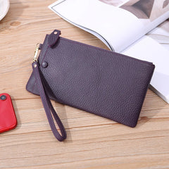 Leather Women Handbag Clutch Cardholder Zipper Cellphone Bag Purse