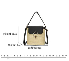 Bohemian Summer Crochet Small Bags for Women Vintage Purse