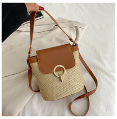 Bohemian Summer Crochet Small Bags for Women Vintage Purse