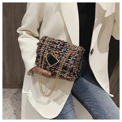 Fitshinling Purse Women's Handbags Mini Bag with Chain