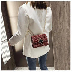 Fitshinling Purse Women's Handbags Mini Bag with Chain