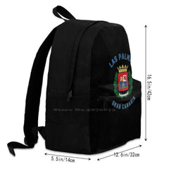 Gran Canaria Canary Islands Backpack Student School Laptop Travel