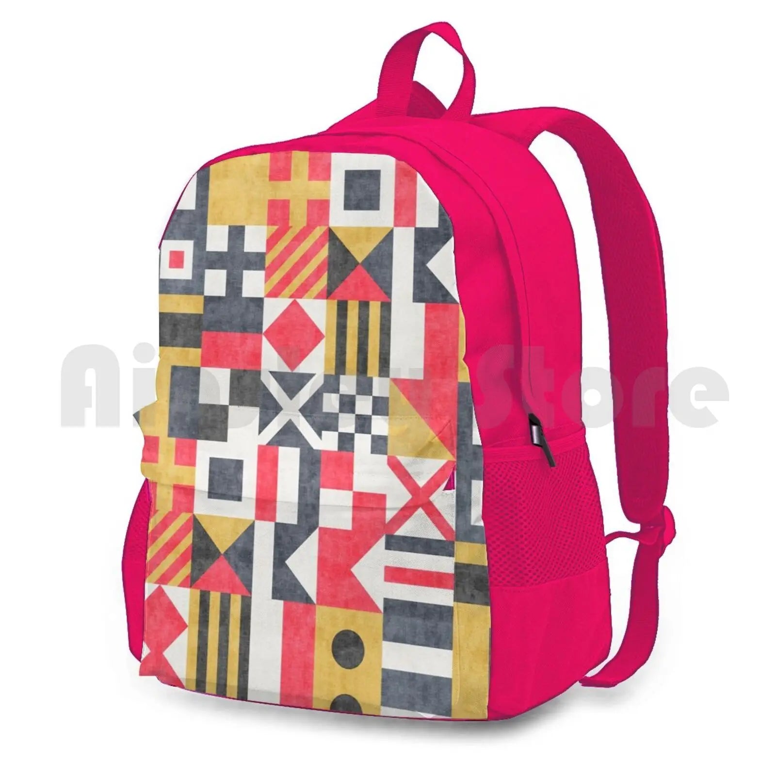 Vintage Outdoor Hiking Backpack Maritime Flags