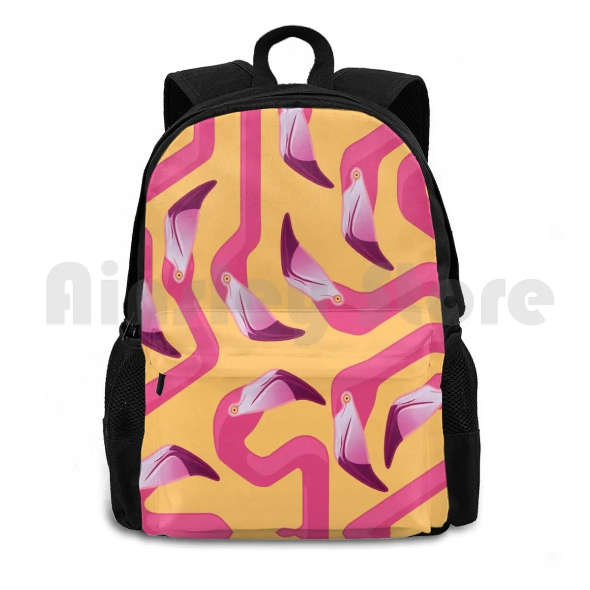 Flamingo Maze Hiking Backpack Waterproof Camping