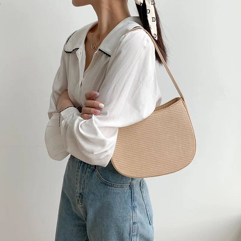 Fashionable Crossbody Bag with Adjustable Strap