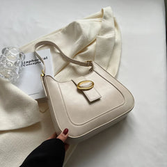 Flap Crossbody Bags For Women Winter Small PU Leather Shoulder Bag