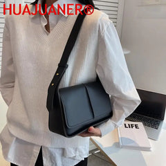 Women's PU Leather Flap Crossbody Bag