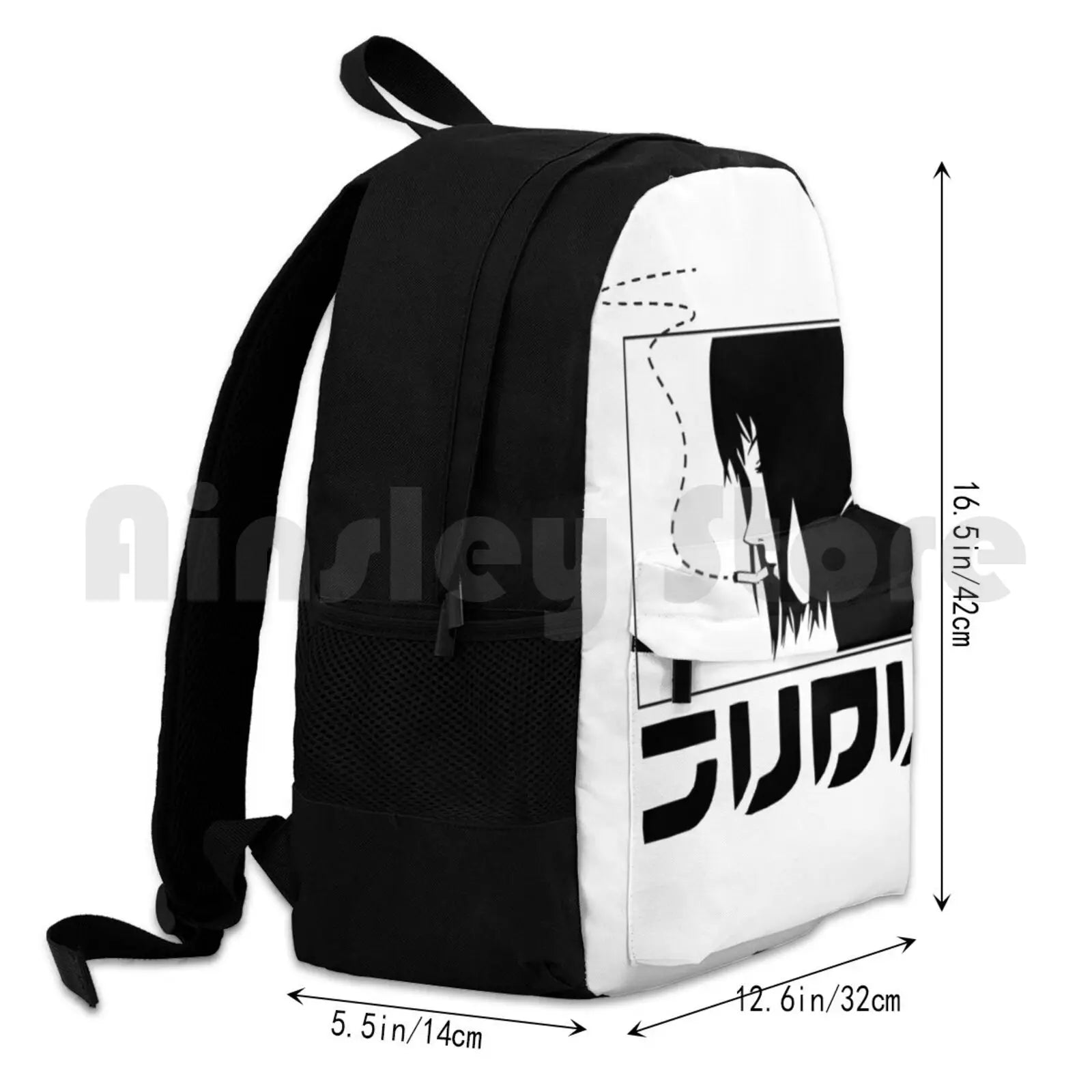 Flcl Outdoor Hiking Backpack Waterproof Camping Travel Flcl Anime Weeb