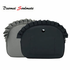 Floral Border Insert Zipper Pocket for Omoon Obag
