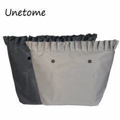 Floral Border Waterproof Lining Inner Zipper Pocket For O Bag Mini