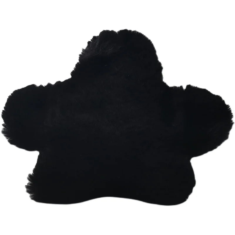 Flower Armpit Bag Plush Women's Handbag
