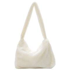 Fluffy Shoulder Messenger Bag Soft Crossbody Bags Women Totes Bags