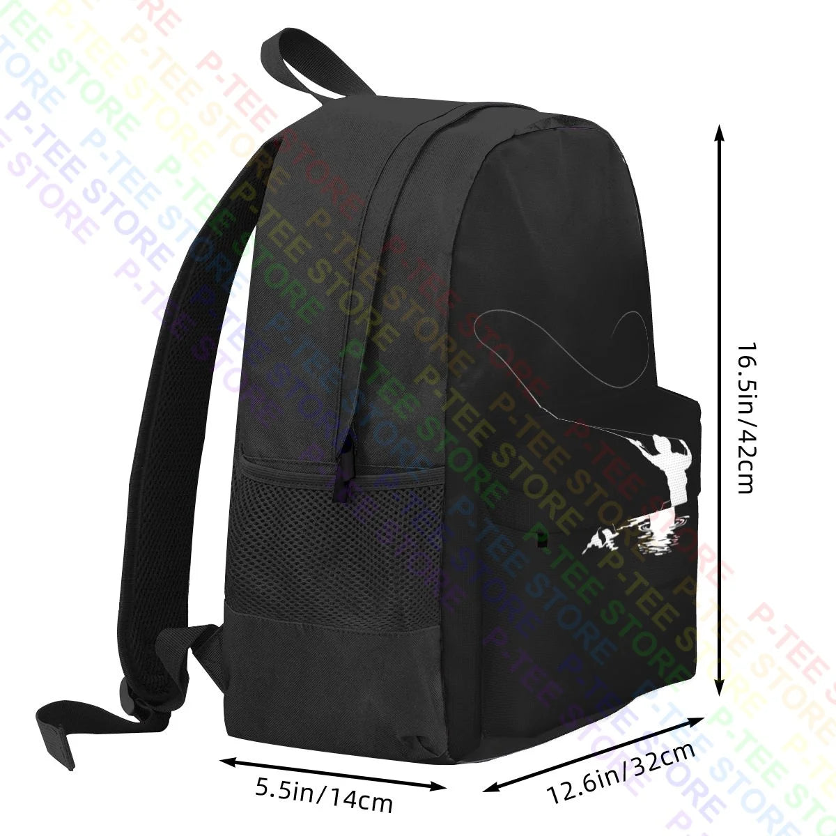 Fly Fishing Mens Fish Rod Hook Worm Bait Large Capacity Backpack