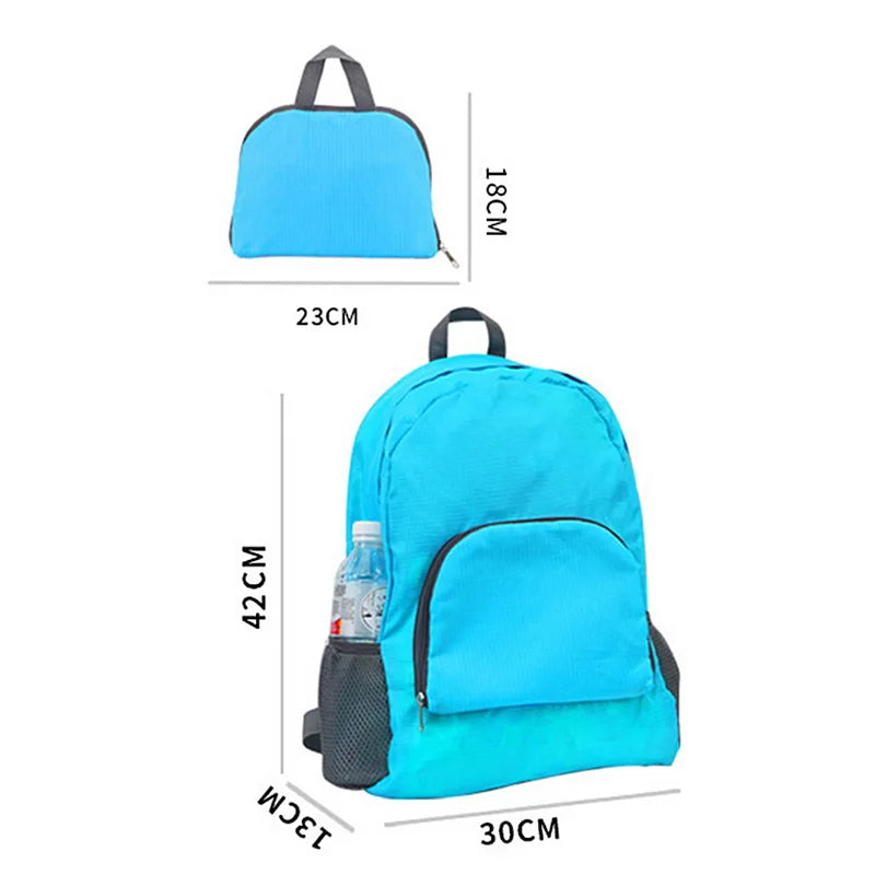 Foldable Backpack Camping Hiking Ultralight Folding Travel Daypack Bag