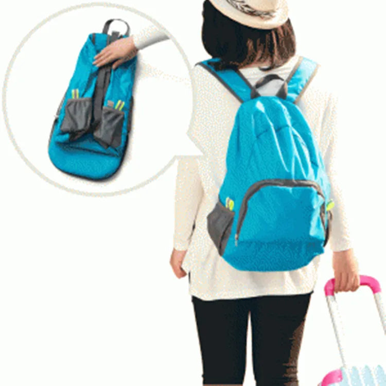 Ultralight Foldable Backpack Camping Hiking Travel Bag